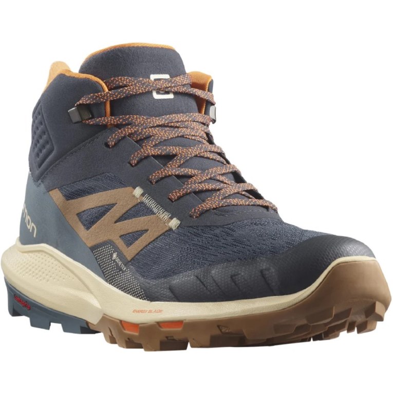 Dark Grey Salomon Outpulse Mid GTX Men's Hiking Boots | PH 86703A